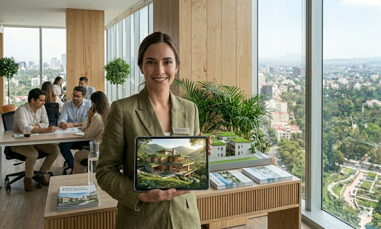Asesoría personalizada en contacto inmobiliaria ecológica CDMX