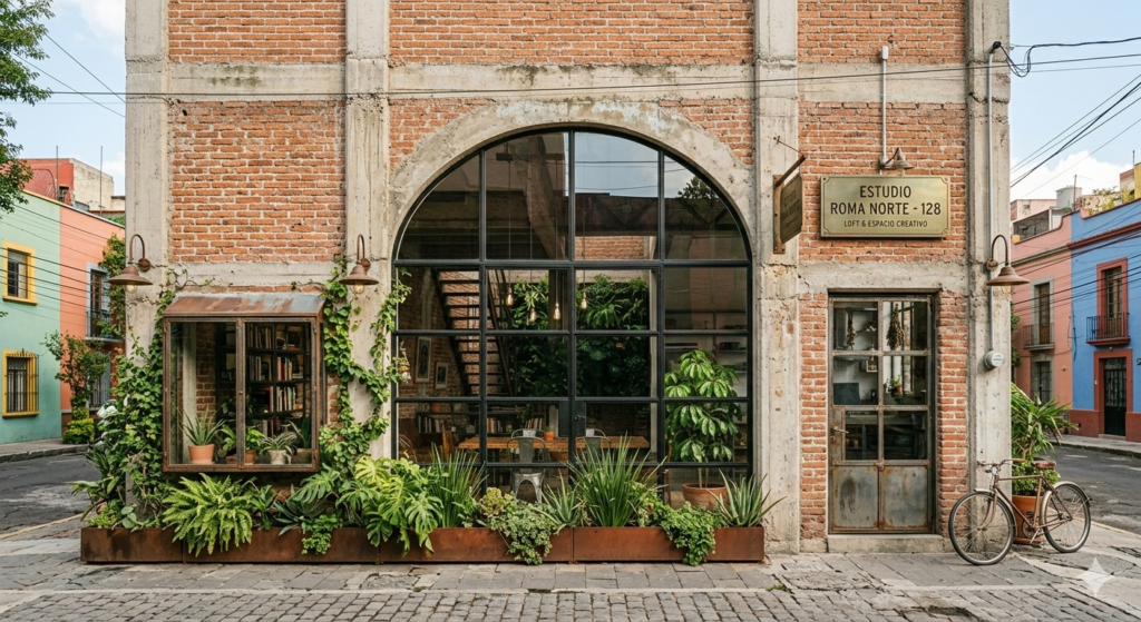 entrada loft ecologico